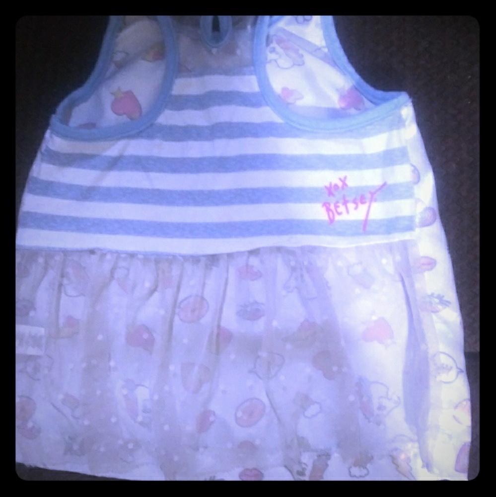 Girl size 4t betsey johnson tank